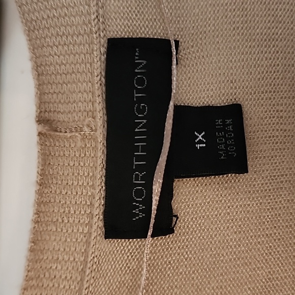 Worthinhton light weight cartigan size 1x - Picture 2 of 4